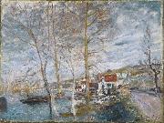 Alfred Sisley, Inondation a Moret